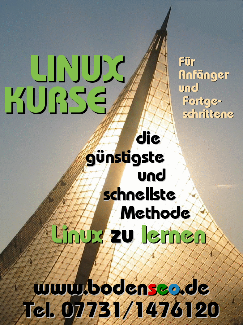  Bernd Klein, Bodenseo, Linux-Kurse und Schulungen